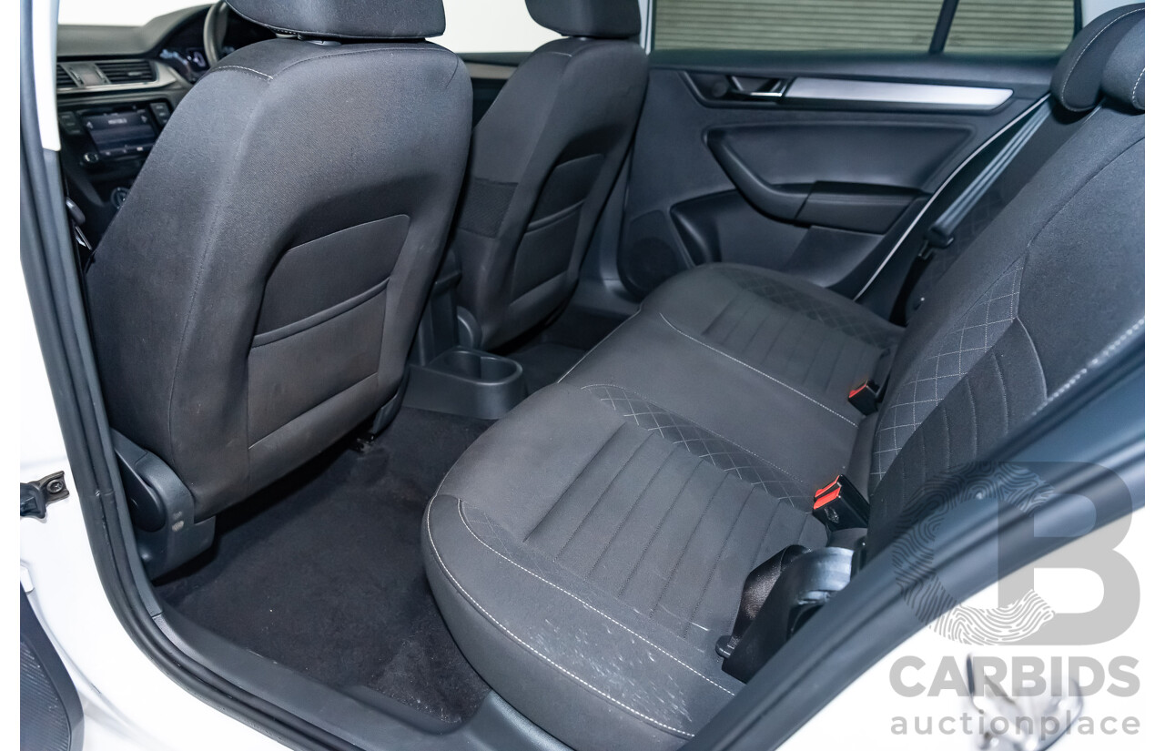 5/2018 Skoda Rapid Spaceback Style 92 TSI NH MY18 4d Wagon White Turbo 1.4L