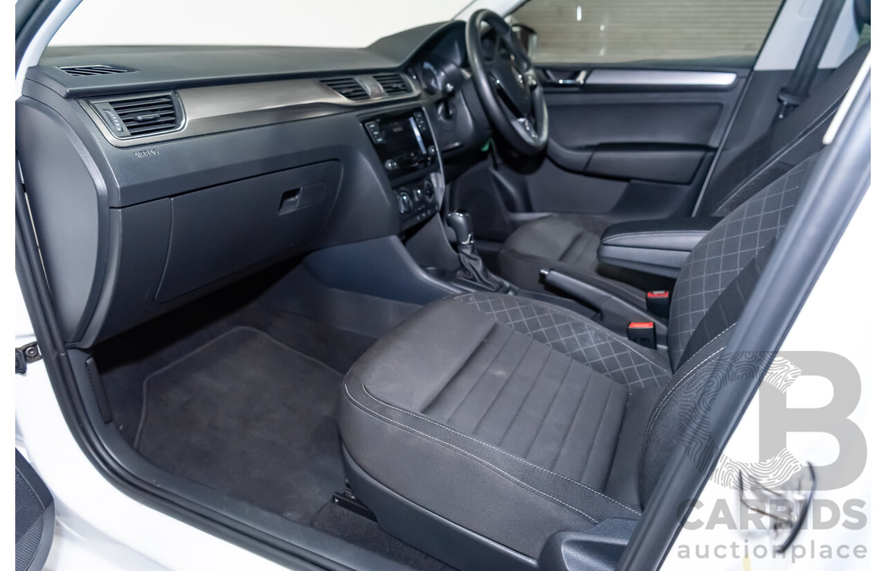 5/2018 Skoda Rapid Spaceback Style 92 TSI NH MY18 4d Wagon White Turbo 1.4L