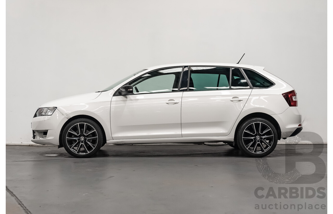 5/2018 Skoda Rapid Spaceback Style 92 TSI NH MY18 4d Wagon White Turbo 1.4L