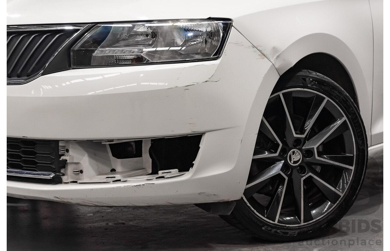 5/2018 Skoda Rapid Spaceback Style 92 TSI NH MY18 4d Wagon White Turbo 1.4L