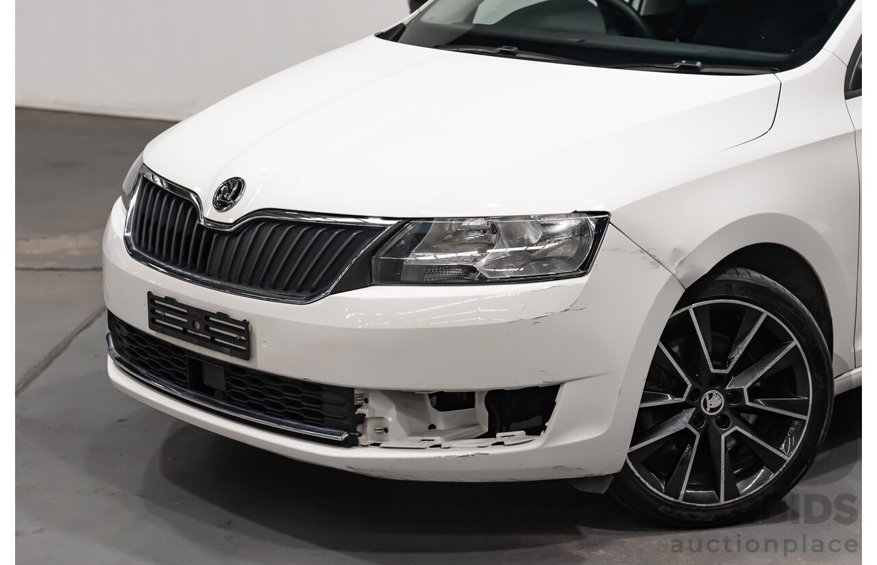 5/2018 Skoda Rapid Spaceback Style 92 TSI NH MY18 4d Wagon White Turbo 1.4L