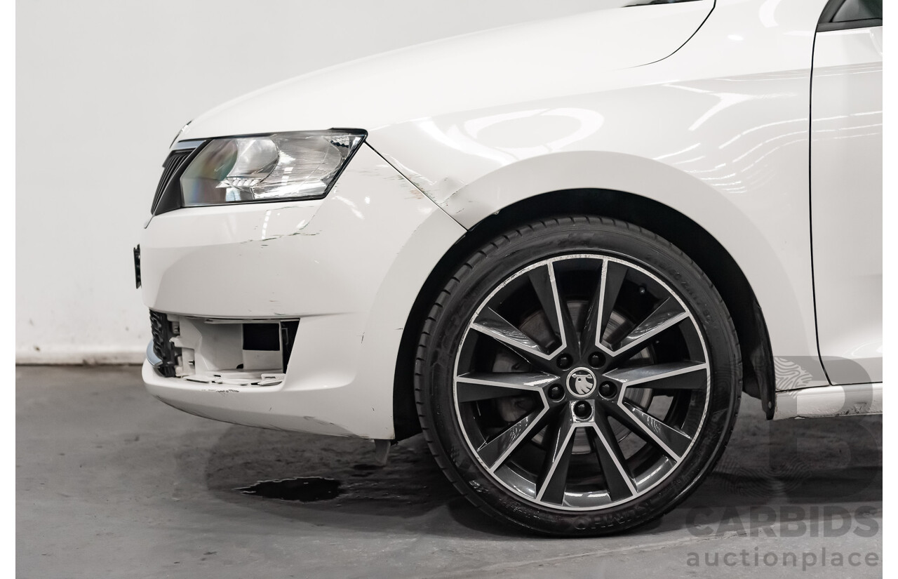 5/2018 Skoda Rapid Spaceback Style 92 TSI NH MY18 4d Wagon White Turbo 1.4L