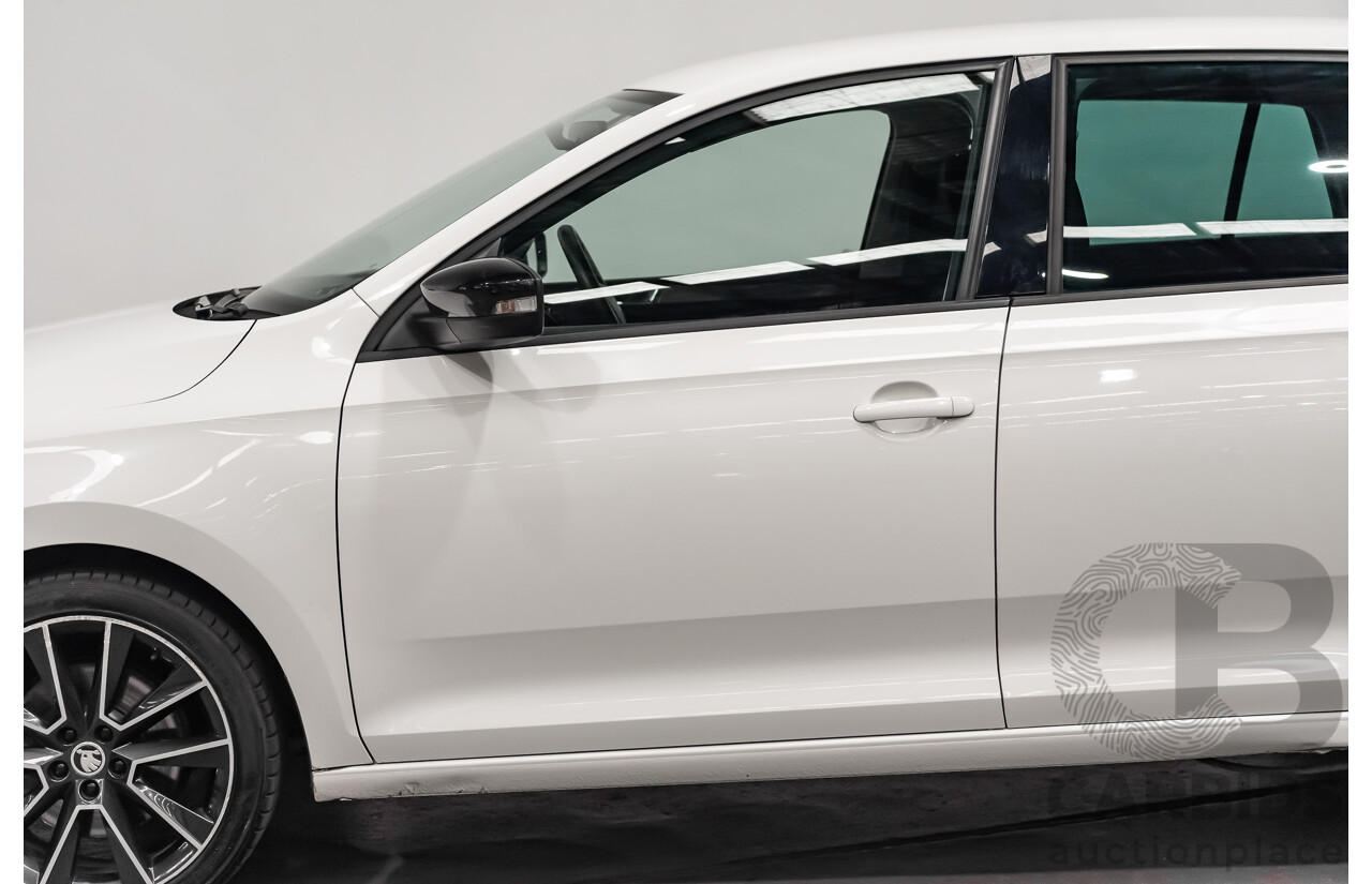 5/2018 Skoda Rapid Spaceback Style 92 TSI NH MY18 4d Wagon White Turbo 1.4L