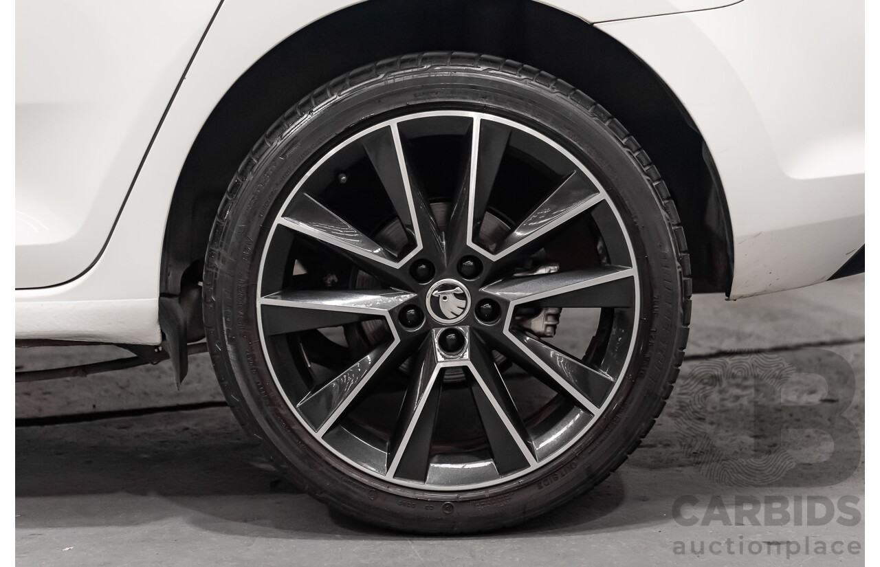 5/2018 Skoda Rapid Spaceback Style 92 TSI NH MY18 4d Wagon White Turbo 1.4L