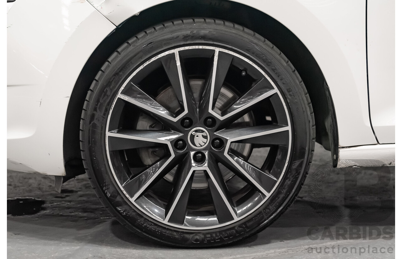 5/2018 Skoda Rapid Spaceback Style 92 TSI NH MY18 4d Wagon White Turbo 1.4L