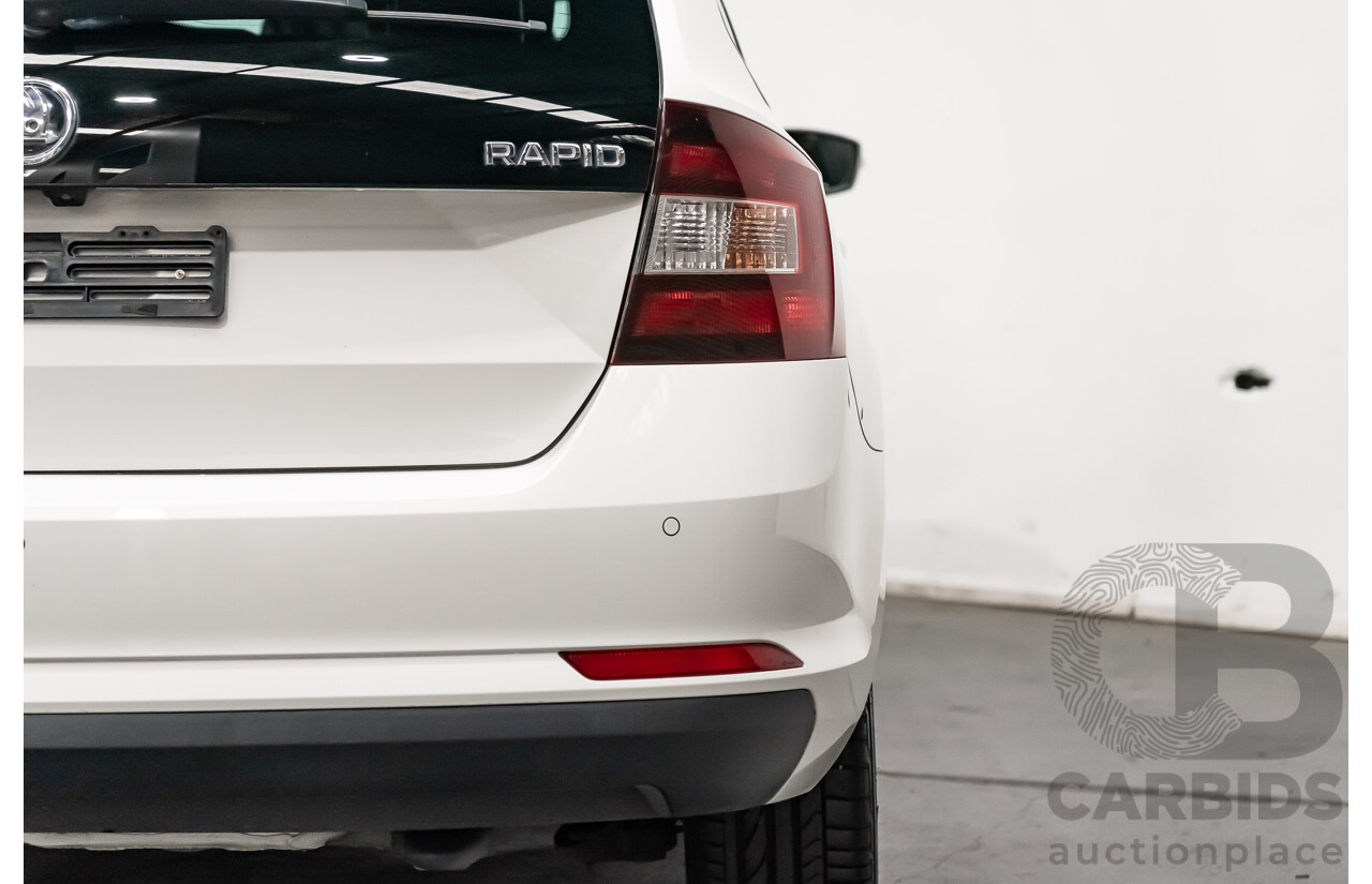 5/2018 Skoda Rapid Spaceback Style 92 TSI NH MY18 4d Wagon White Turbo 1.4L