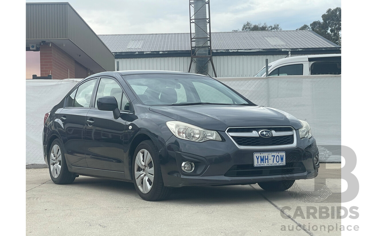 08/12 Subaru Impreza 2.0i (AWD) AWD MY12 4D Sedan Grey 2.0L