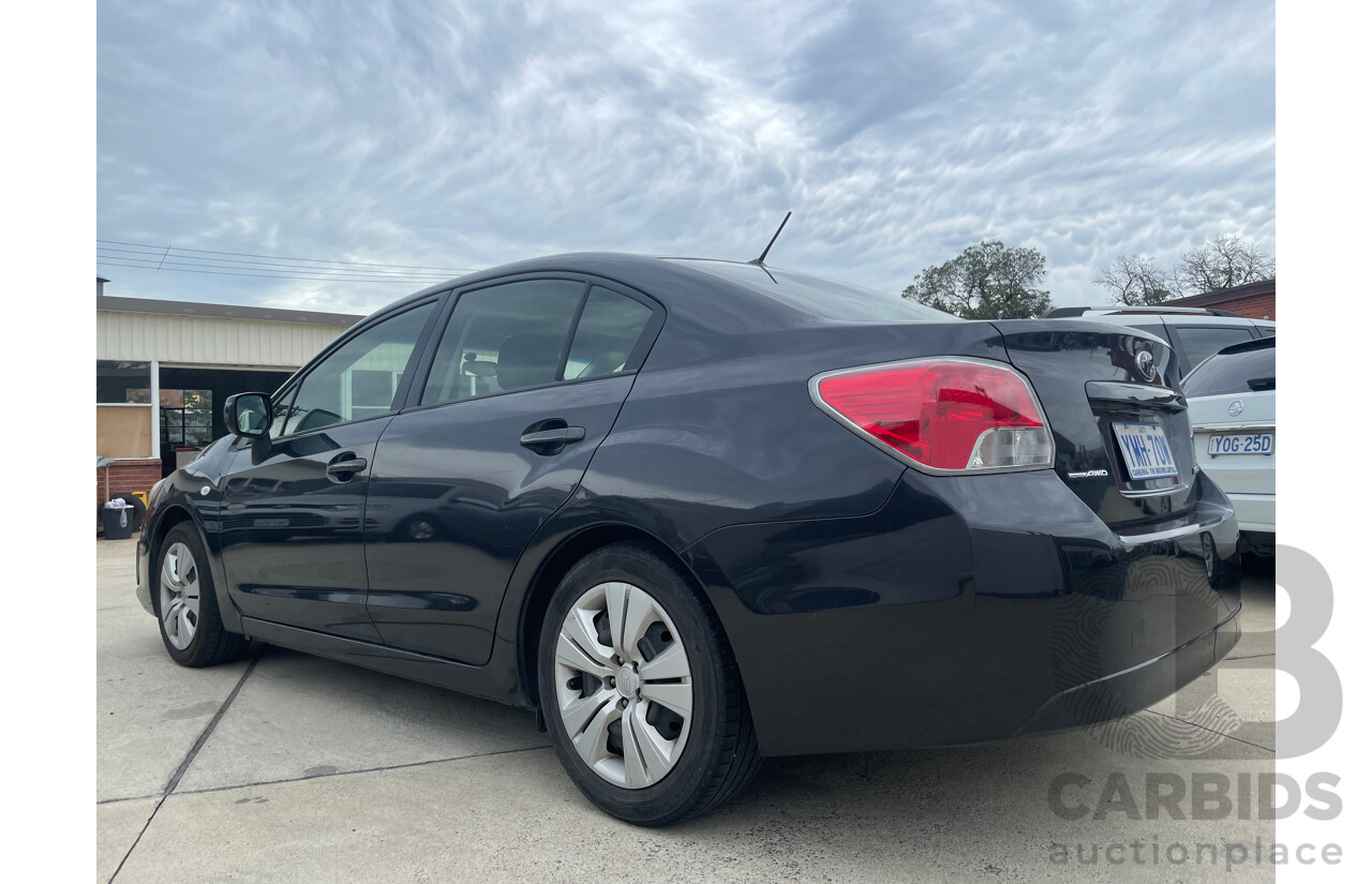 08/12 Subaru Impreza 2.0i (AWD) AWD MY12 4D Sedan Grey 2.0L
