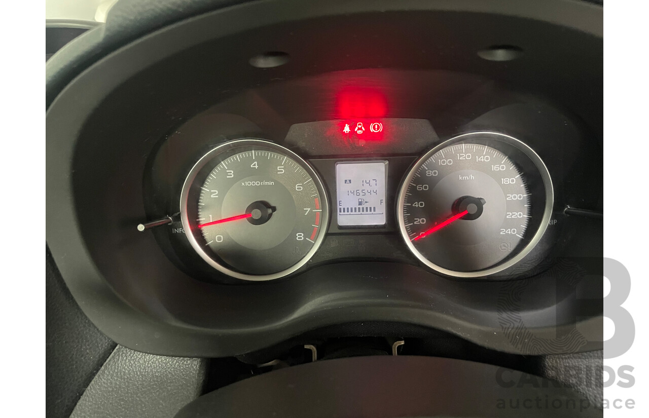 08/12 Subaru Impreza 2.0i (AWD) AWD MY12 4D Sedan Grey 2.0L