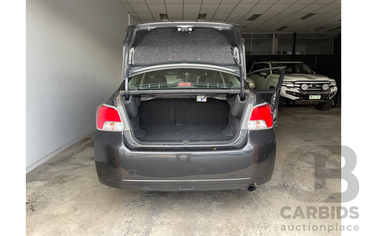 08/12 Subaru Impreza 2.0i (AWD) AWD MY12 4D Sedan Grey 2.0L