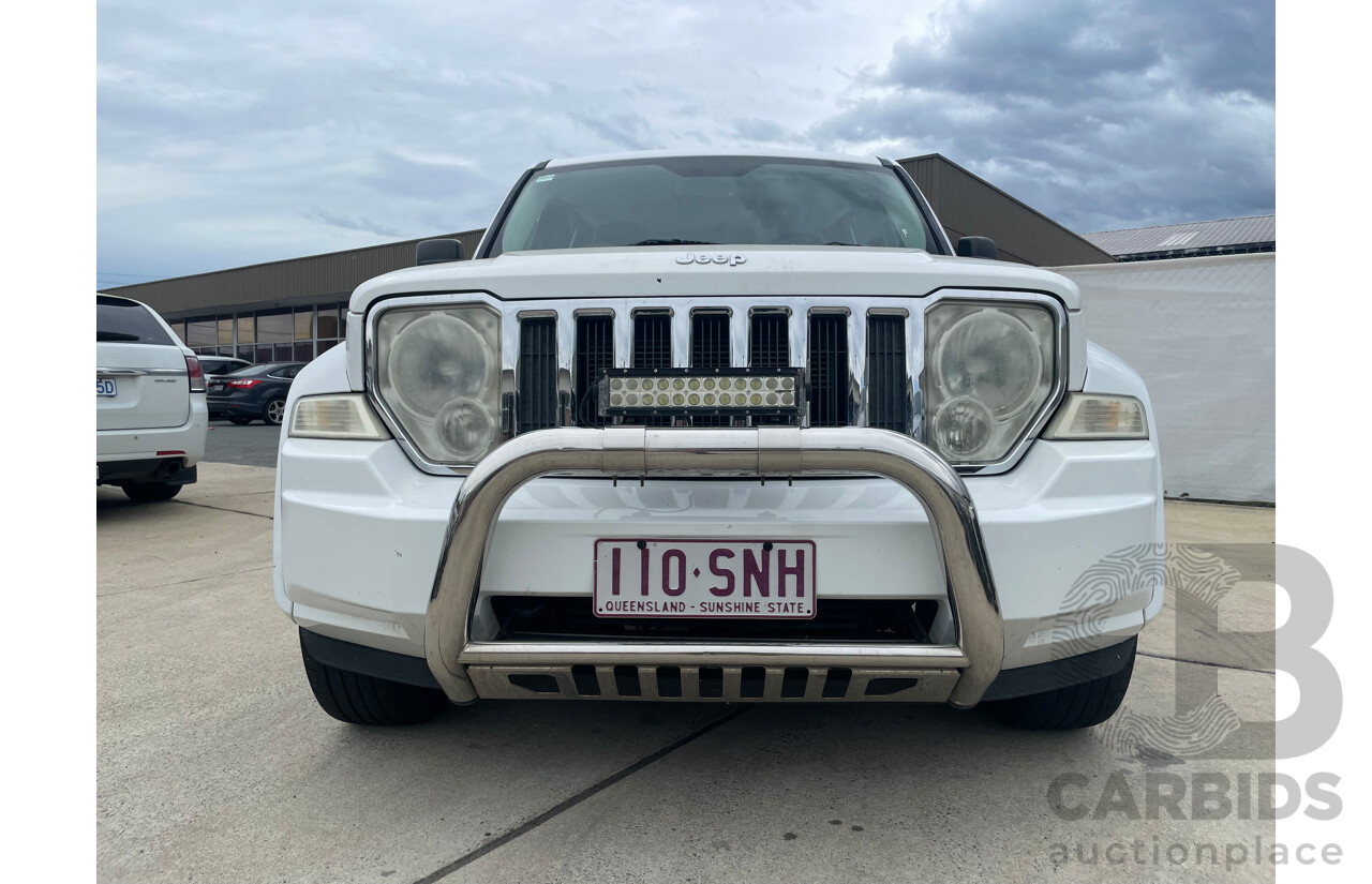 05/12 Jeep Cherokee LIMITED (4x4) 4x4 KK MY12 4D Wagon White 3.7L