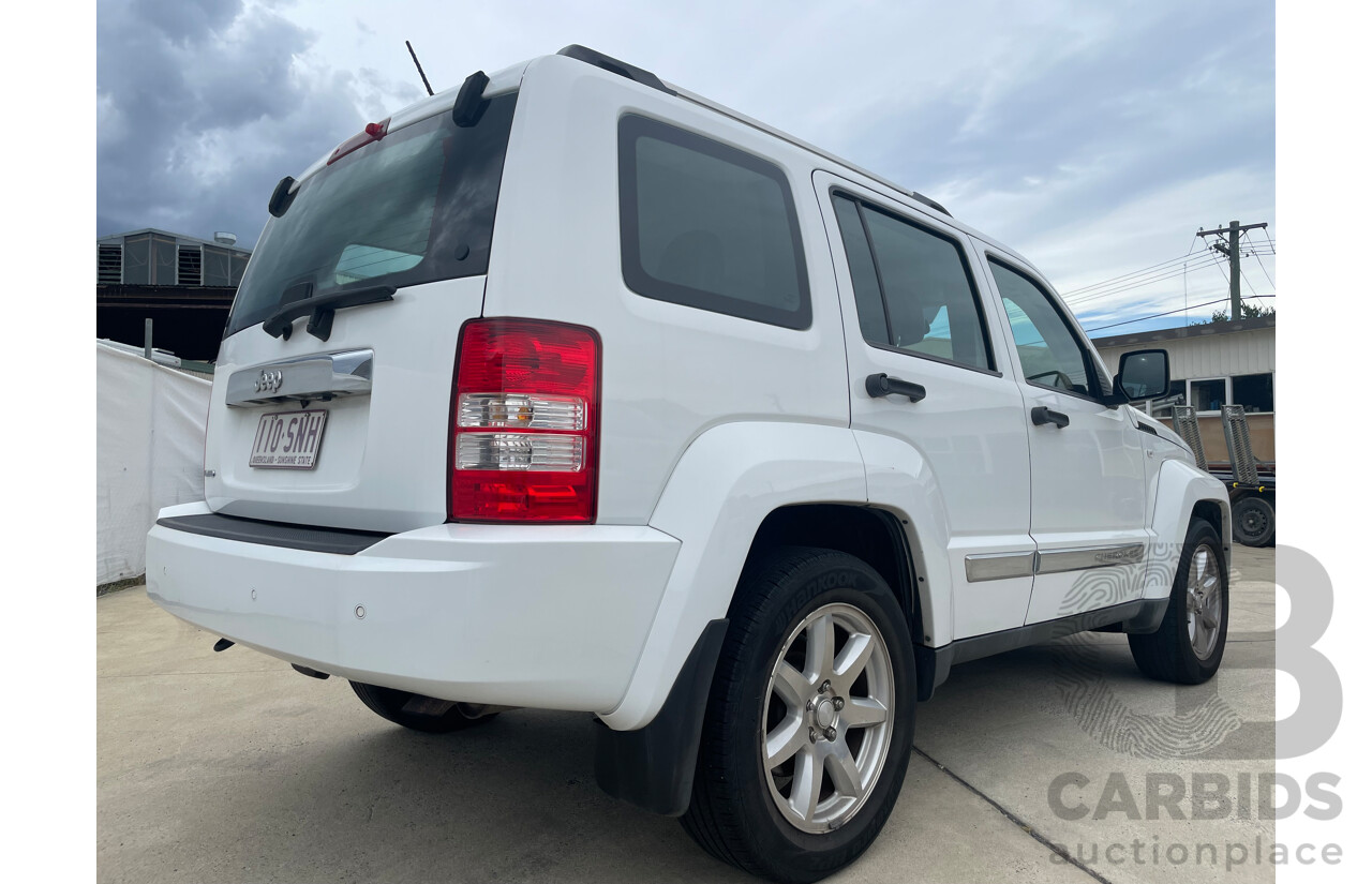 05/12 Jeep Cherokee LIMITED (4x4) 4x4 KK MY12 4D Wagon White 3.7L