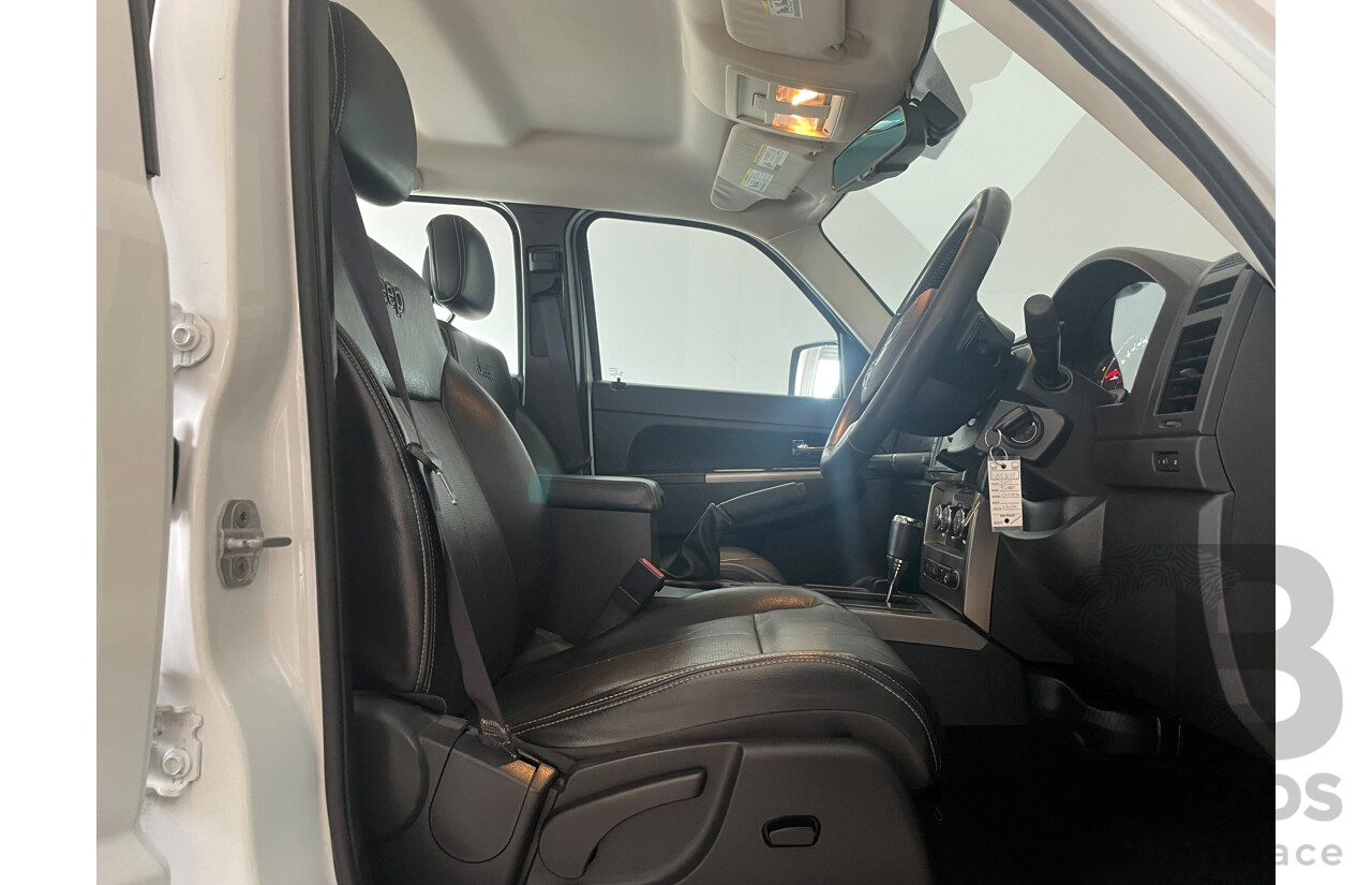 05/12 Jeep Cherokee LIMITED (4x4) 4x4 KK MY12 4D Wagon White 3.7L