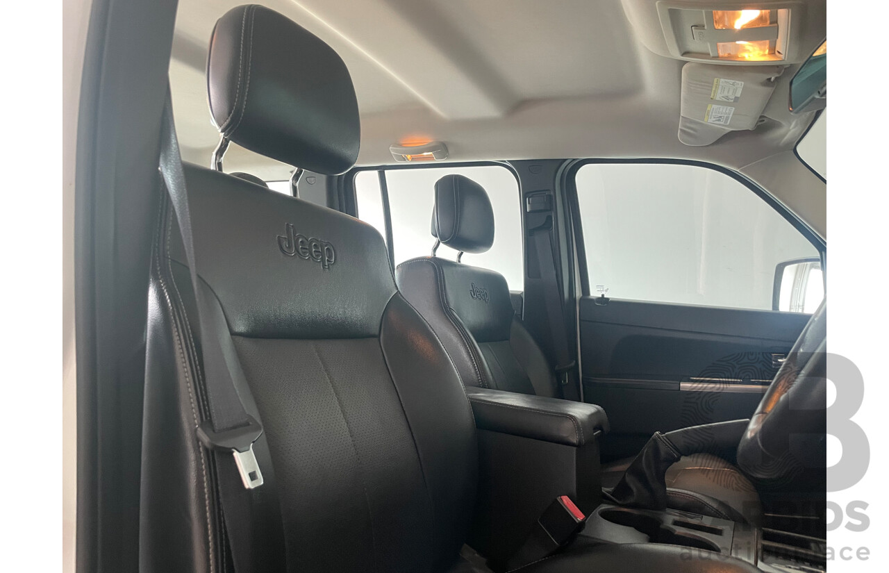 05/12 Jeep Cherokee LIMITED (4x4) 4x4 KK MY12 4D Wagon White 3.7L