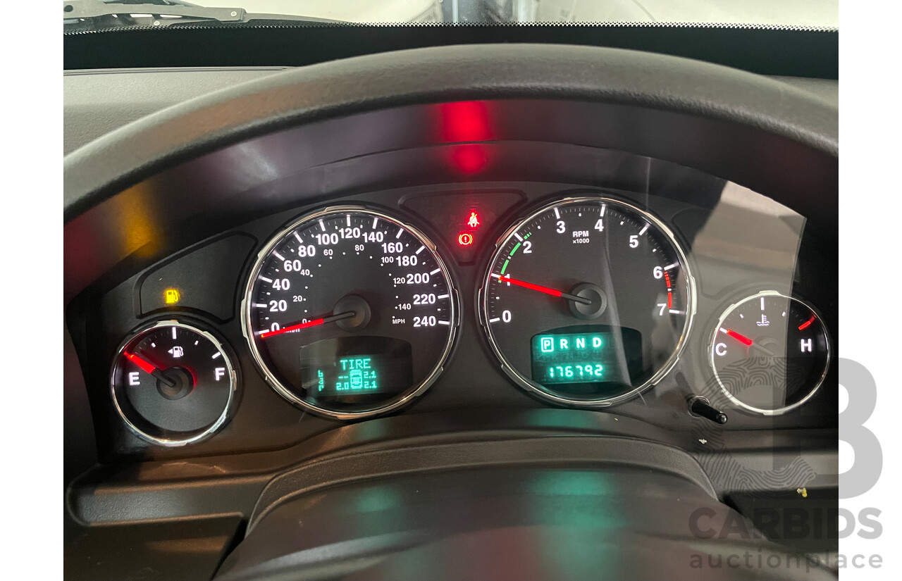 05/12 Jeep Cherokee LIMITED (4x4) 4x4 KK MY12 4D Wagon White 3.7L