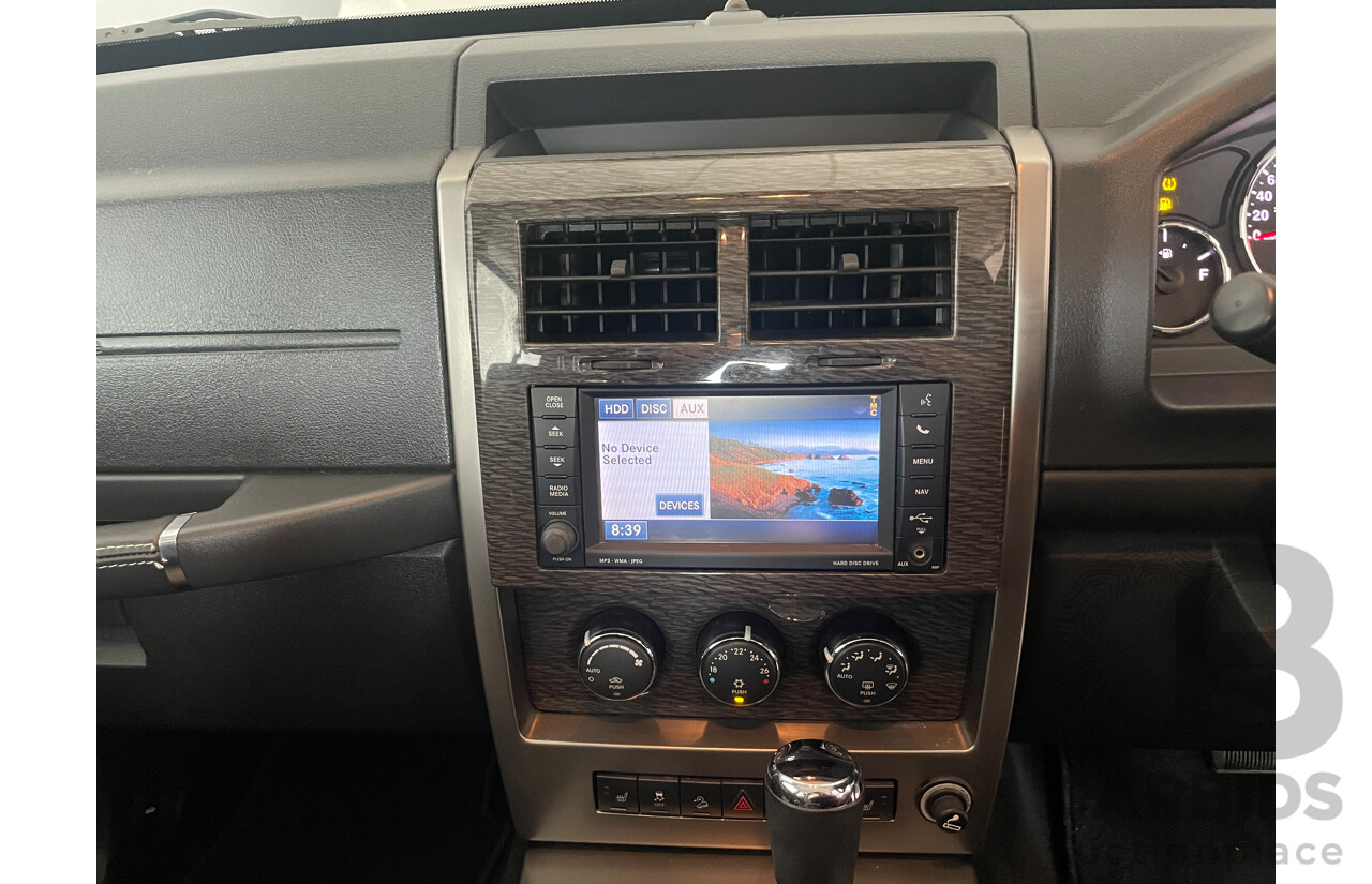 05/12 Jeep Cherokee LIMITED (4x4) 4x4 KK MY12 4D Wagon White 3.7L