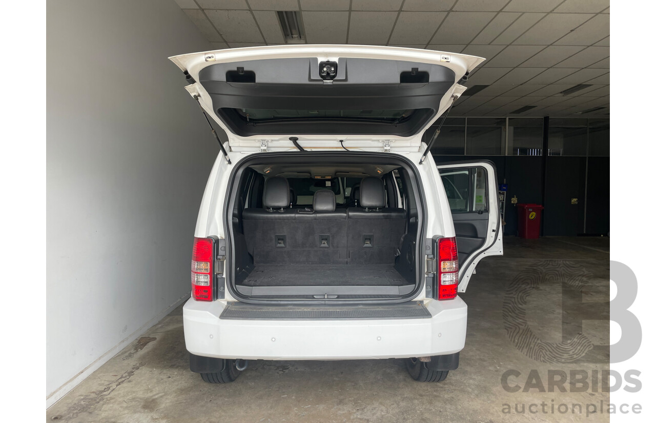 05/12 Jeep Cherokee LIMITED (4x4) 4x4 KK MY12 4D Wagon White 3.7L