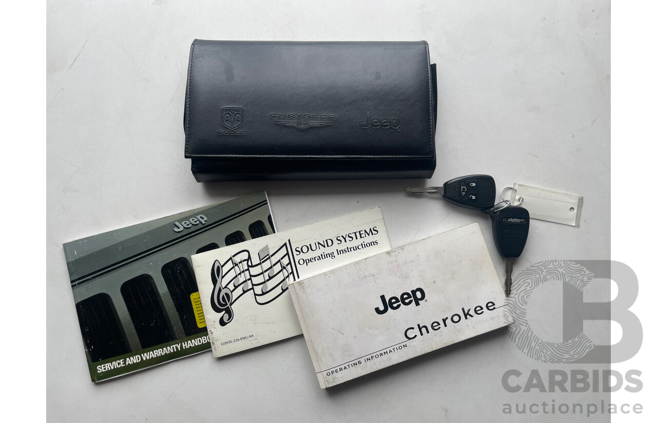 05/12 Jeep Cherokee LIMITED (4x4) 4x4 KK MY12 4D Wagon White 3.7L