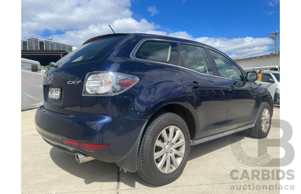 01/10 Mazda Cx-7 CLASSIC (FWD) FWD ER MY10 4D Wagon Blue 2.5L