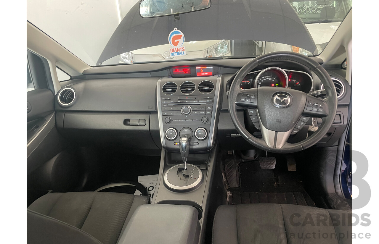 01/10 Mazda Cx-7 CLASSIC (FWD) FWD ER MY10 4D Wagon Blue 2.5L