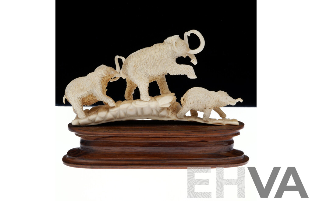 Chinese Hand Carved Ivory Bridge - Lot 1541012 | EHVA