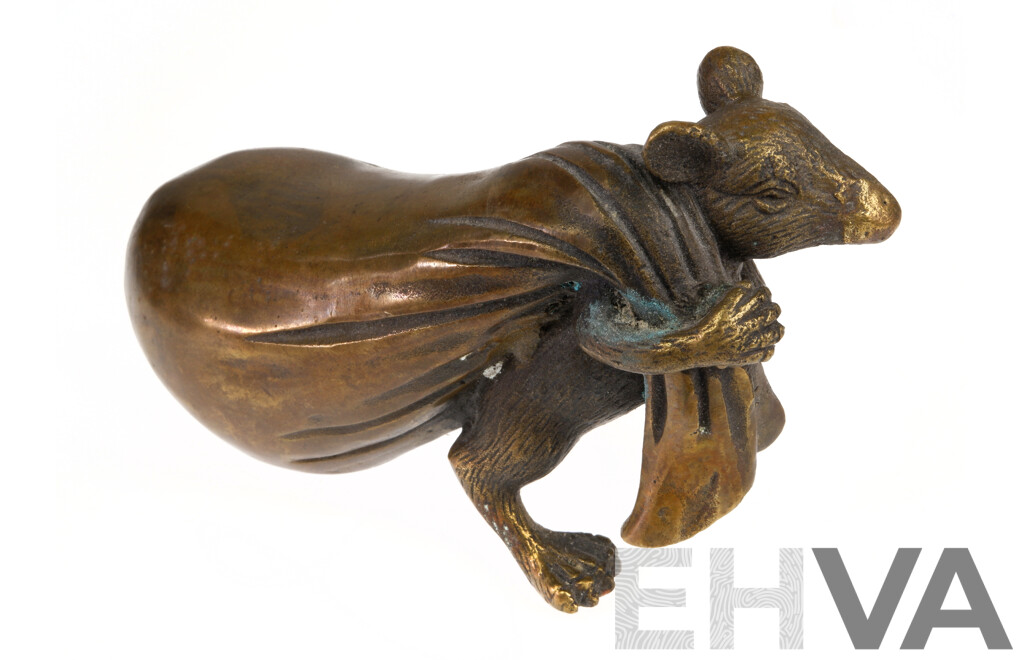 Vintage Brass Japanese Ratus with - Lot 1575340 | EHVA