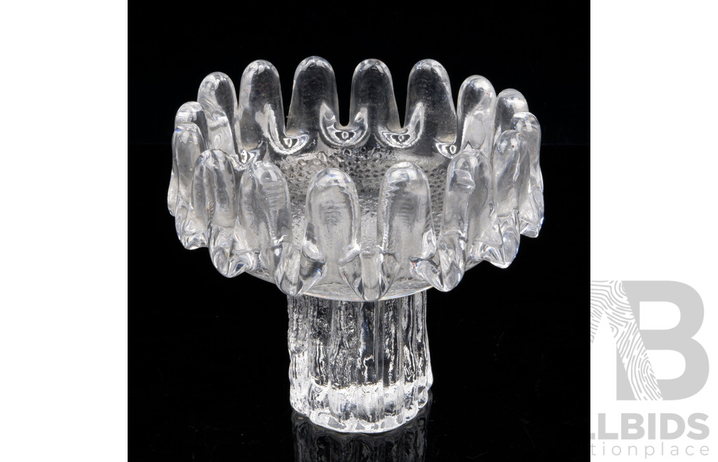 Kosta Boda Goran Warff Sunflower Form Comport