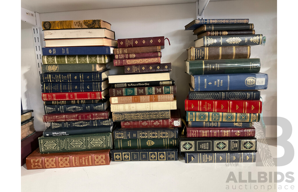 Collection Fancy Binding Great Literature of the World Books