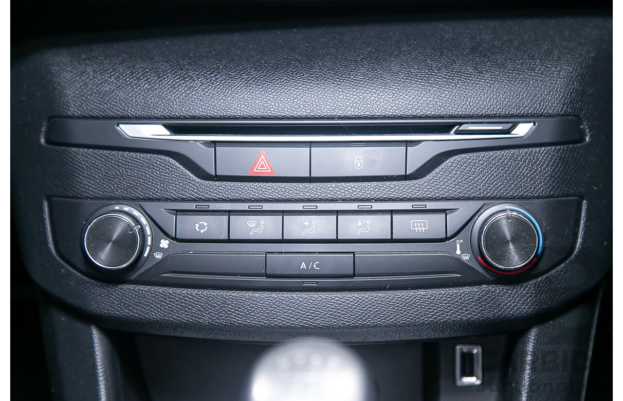 10/2014 Peugeot 308 Access T9 5d Hatchback White Turbo 1.2L