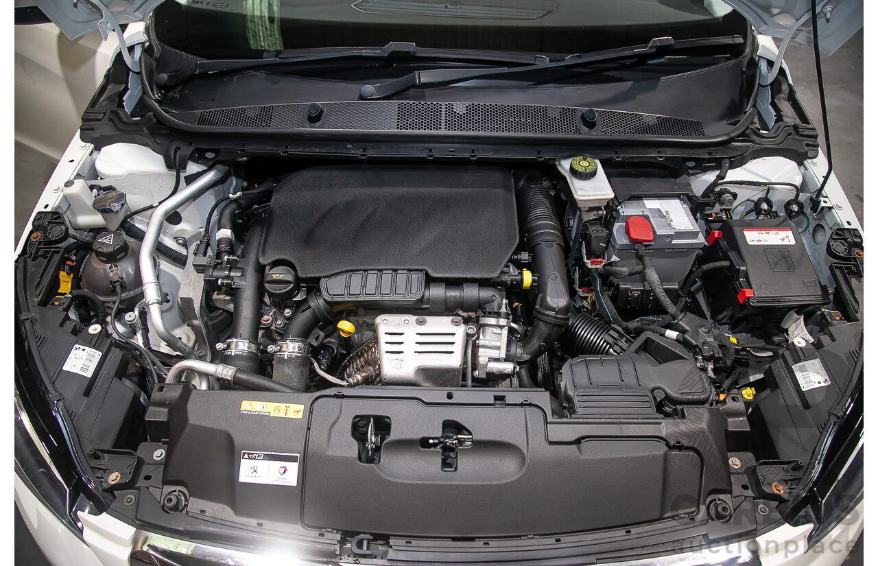 10/2014 Peugeot 308 Access T9 5d Hatchback White Turbo 1.2L