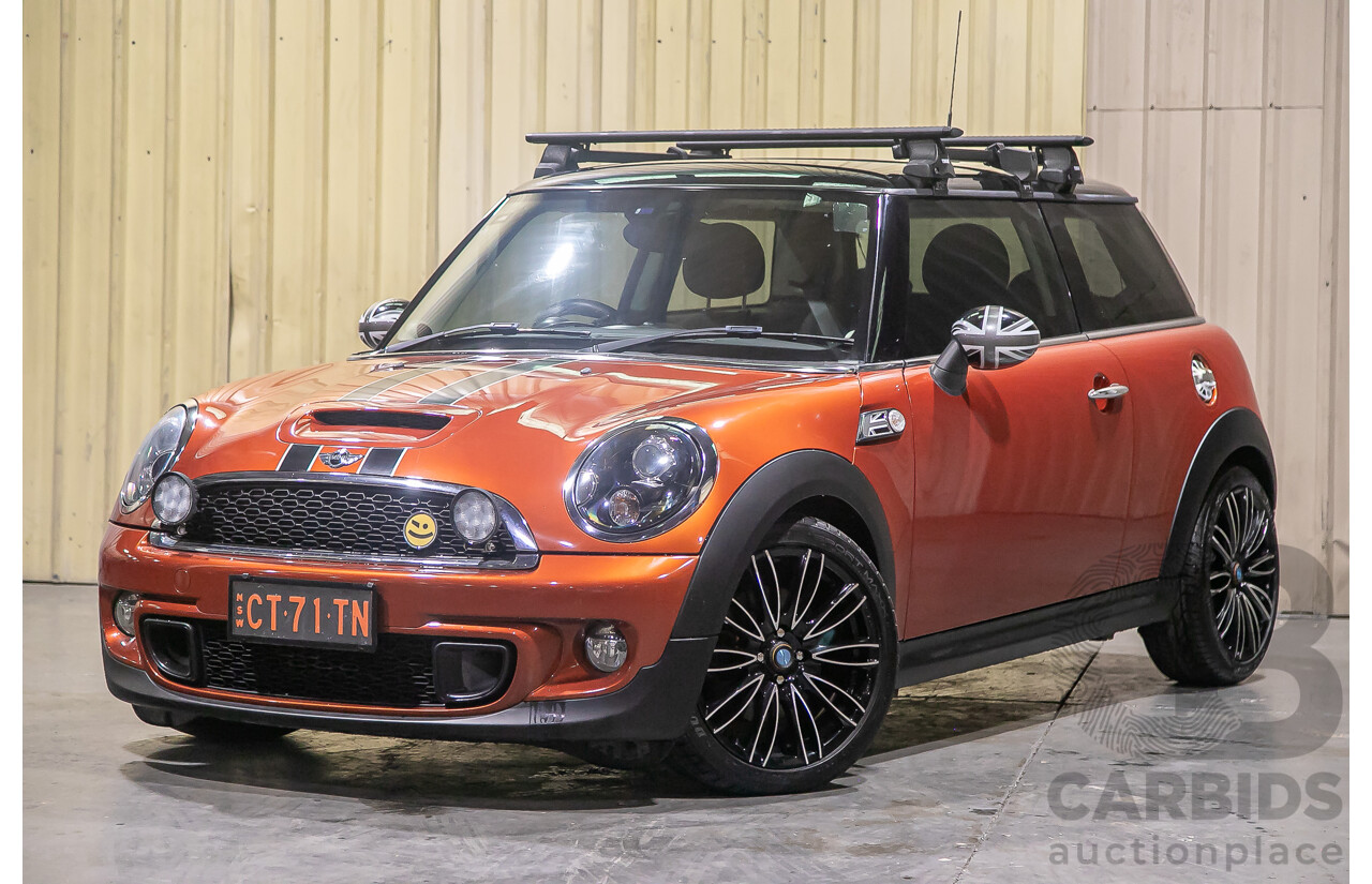 1/2014 Mini Cooper S R56 MY13 2d Hatchback Metallic Orange Turbo 1.6L