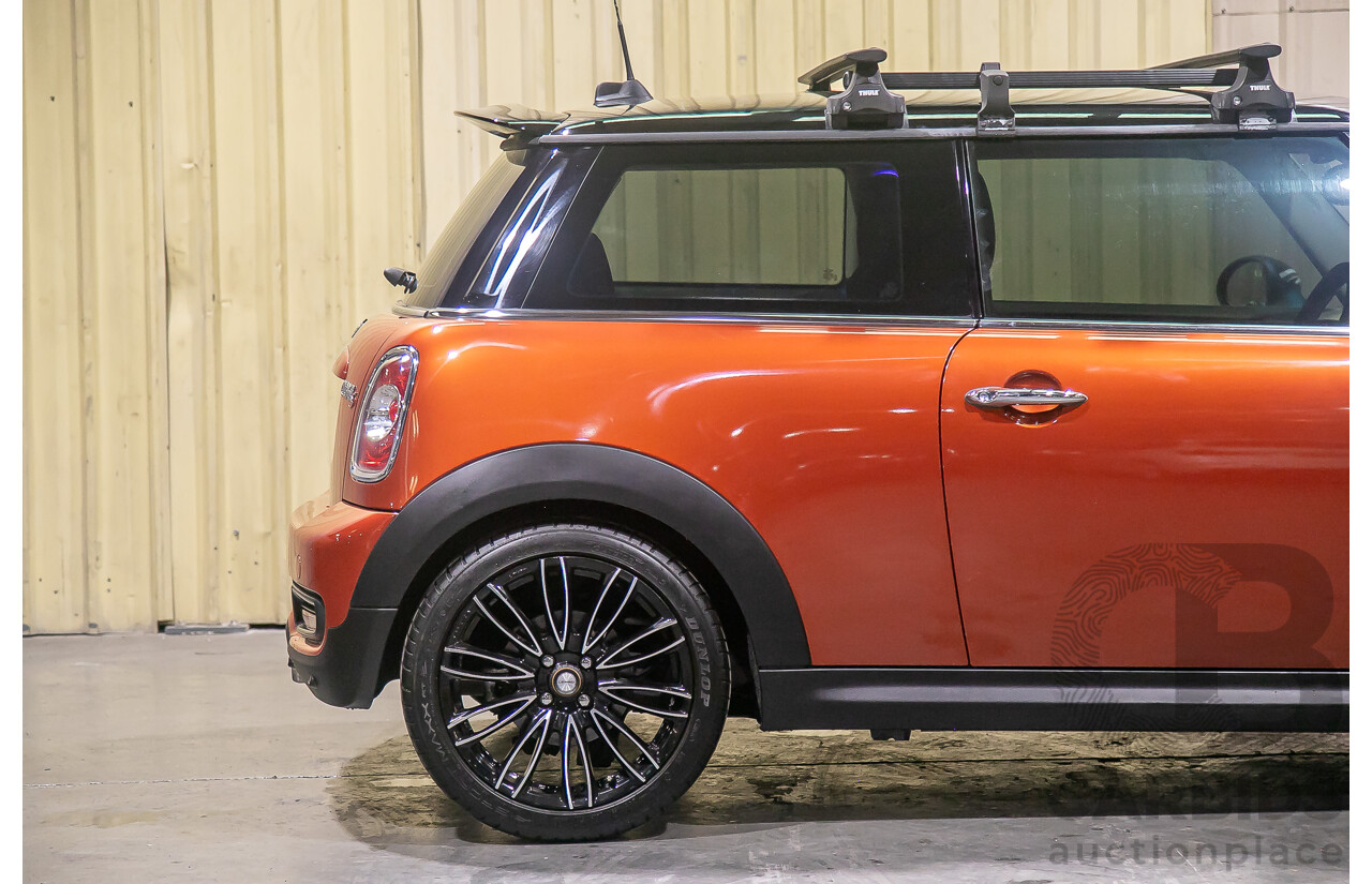 1/2014 Mini Cooper S R56 MY13 2d Hatchback Metallic Orange Turbo 1.6L