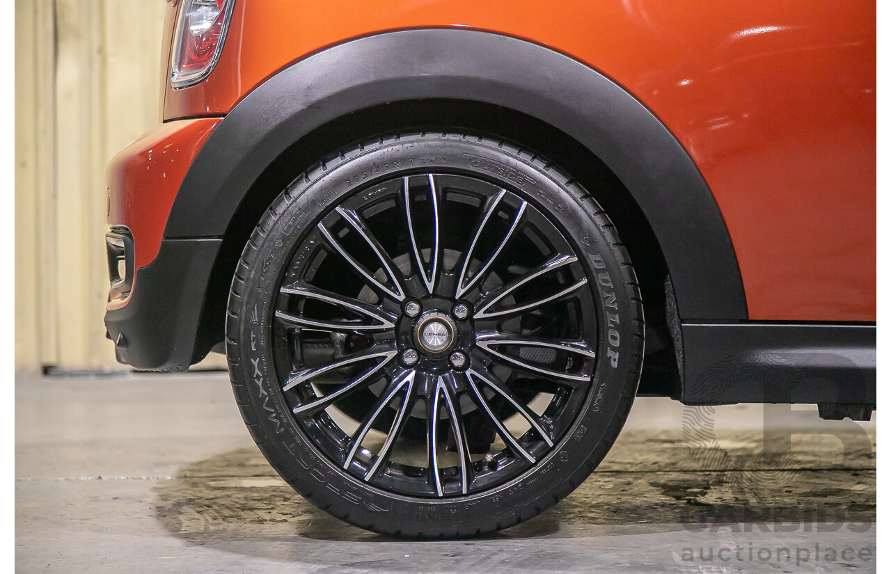 1/2014 Mini Cooper S R56 MY13 2d Hatchback Metallic Orange Turbo 1.6L