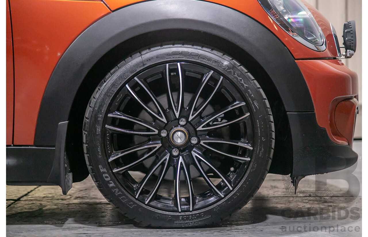 1/2014 Mini Cooper S R56 MY13 2d Hatchback Metallic Orange Turbo 1.6L