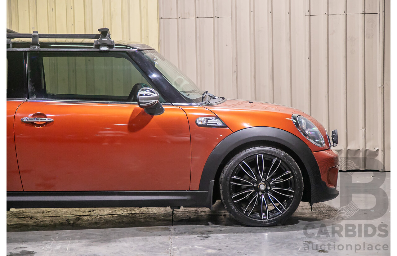 1/2014 Mini Cooper S R56 MY13 2d Hatchback Metallic Orange Turbo 1.6L