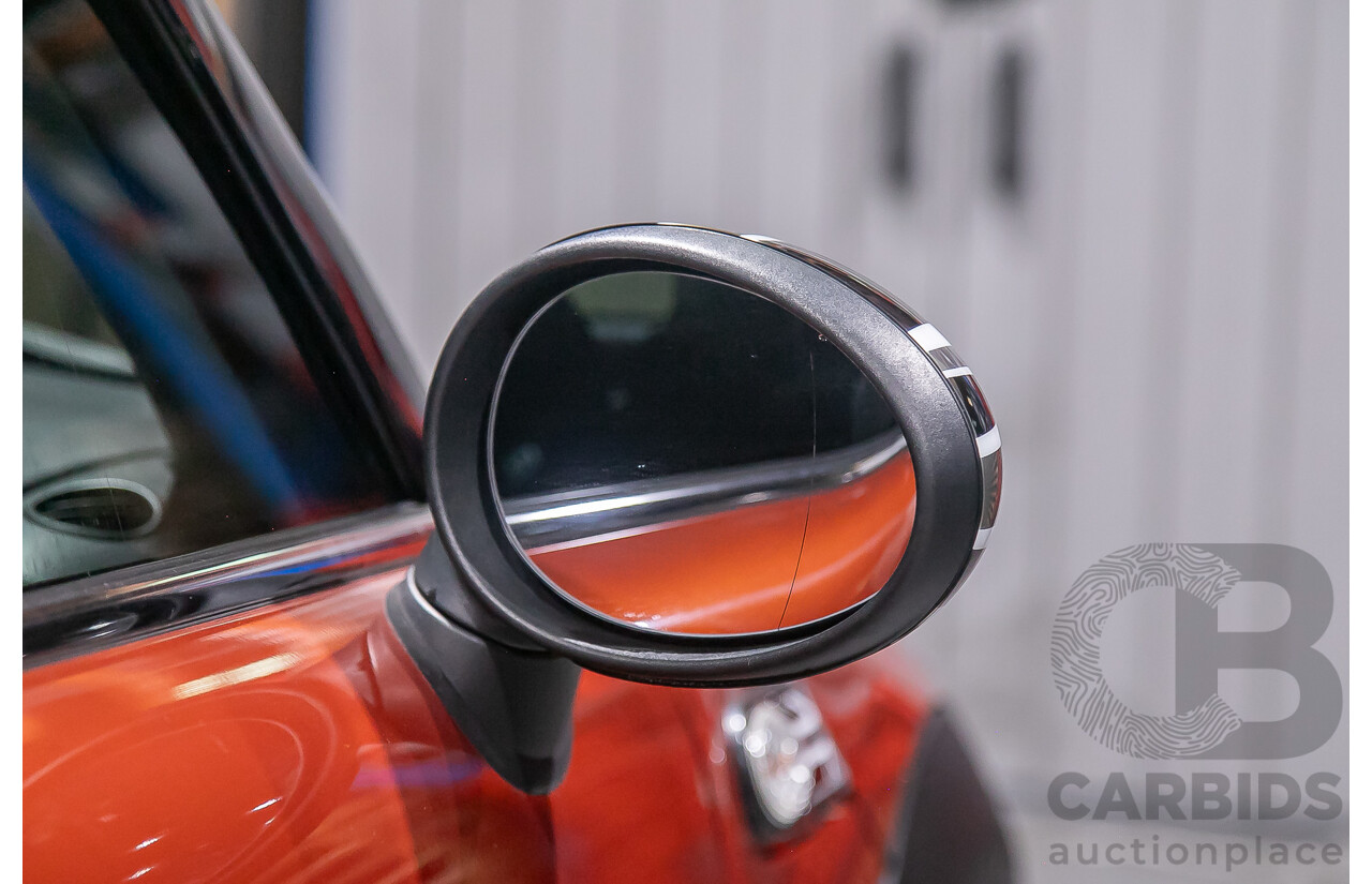 1/2014 Mini Cooper S R56 MY13 2d Hatchback Metallic Orange Turbo 1.6L