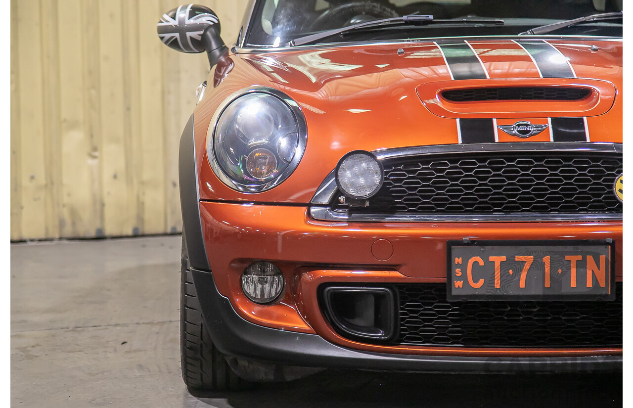 1/2014 Mini Cooper S R56 MY13 2d Hatchback Metallic Orange Turbo 1.6L