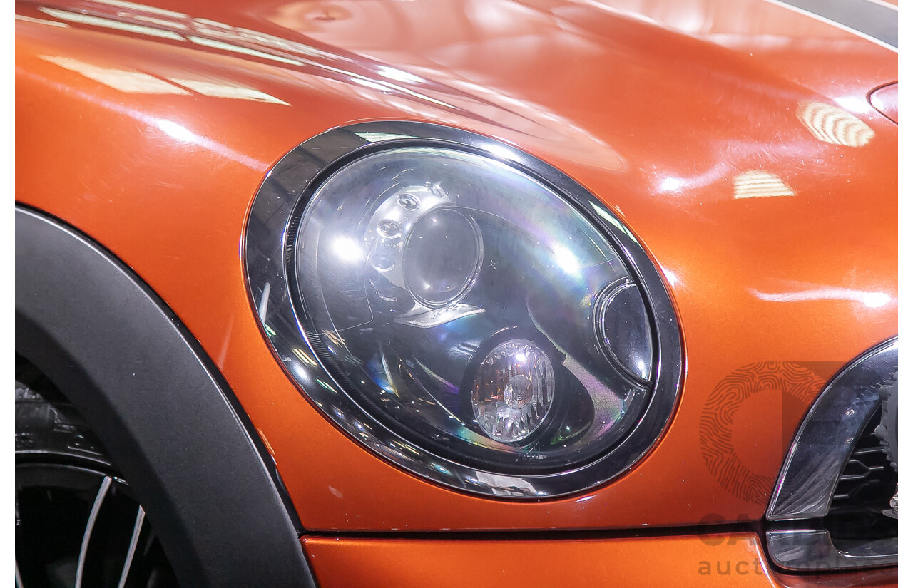 1/2014 Mini Cooper S R56 MY13 2d Hatchback Metallic Orange Turbo 1.6L