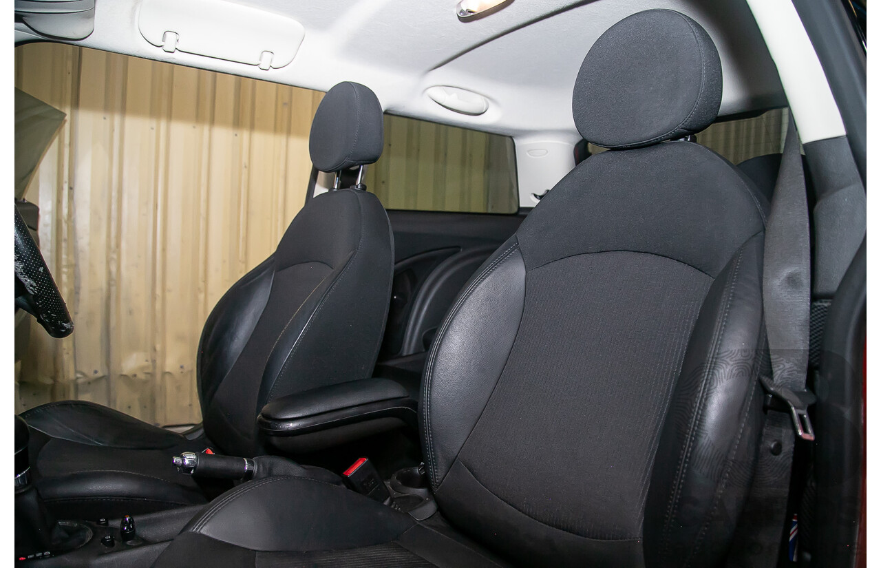 1/2014 Mini Cooper S R56 MY13 2d Hatchback Metallic Orange Turbo 1.6L