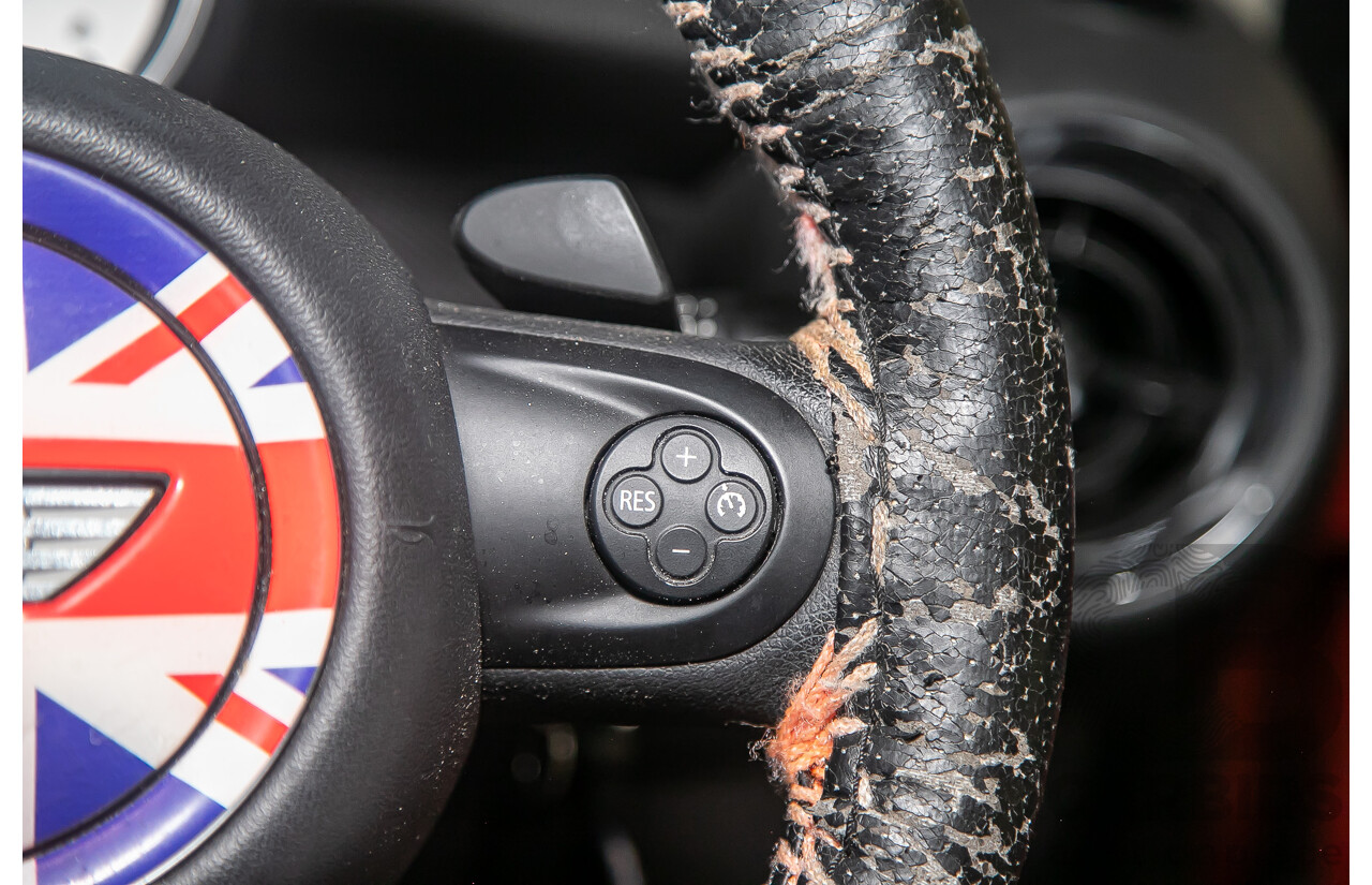 1/2014 Mini Cooper S R56 MY13 2d Hatchback Metallic Orange Turbo 1.6L