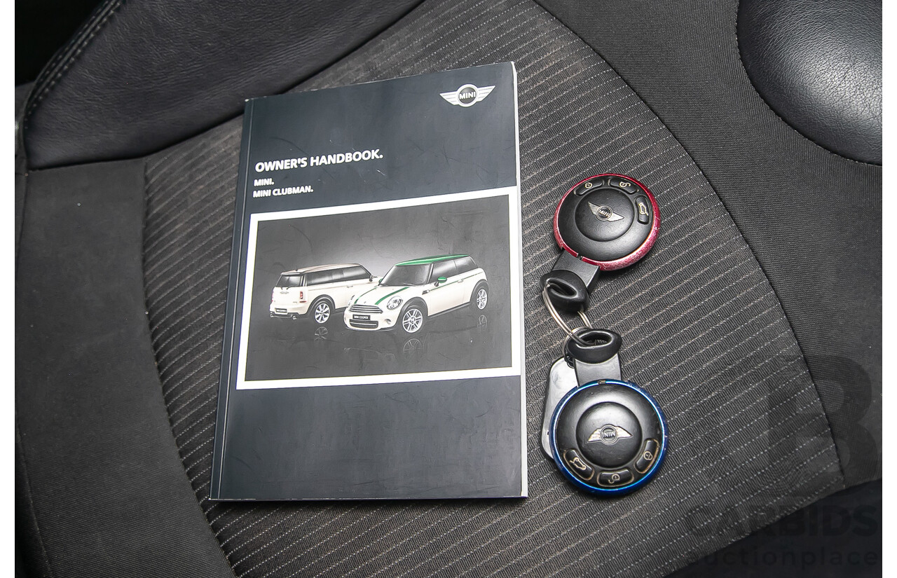 1/2014 Mini Cooper S R56 MY13 2d Hatchback Metallic Orange Turbo 1.6L