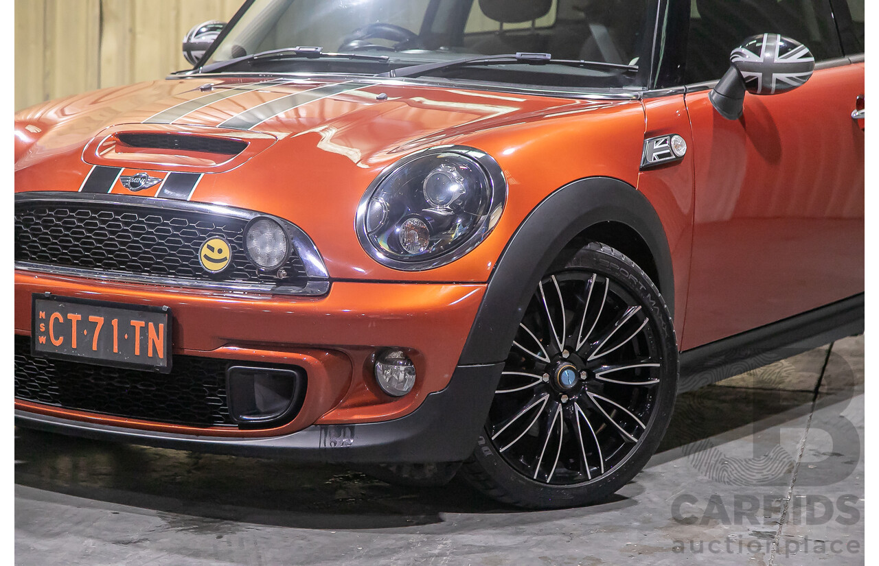 1/2014 Mini Cooper S R56 MY13 2d Hatchback Metallic Orange Turbo 1.6L
