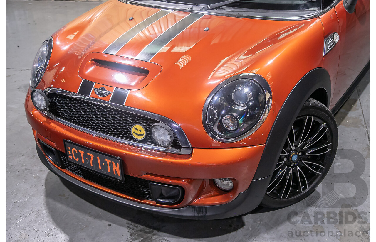 1/2014 Mini Cooper S R56 MY13 2d Hatchback Metallic Orange Turbo 1.6L