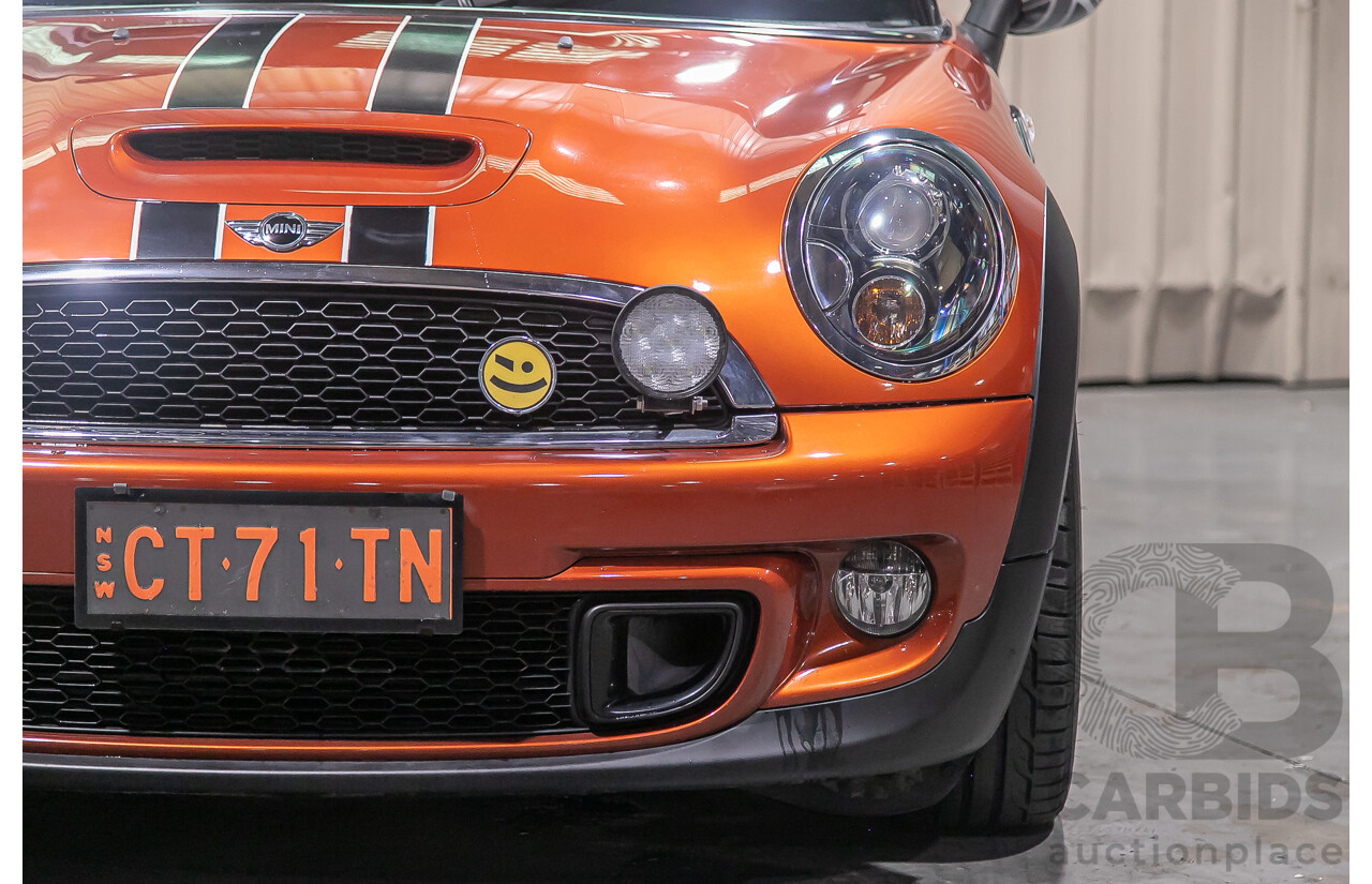 1/2014 Mini Cooper S R56 MY13 2d Hatchback Metallic Orange Turbo 1.6L