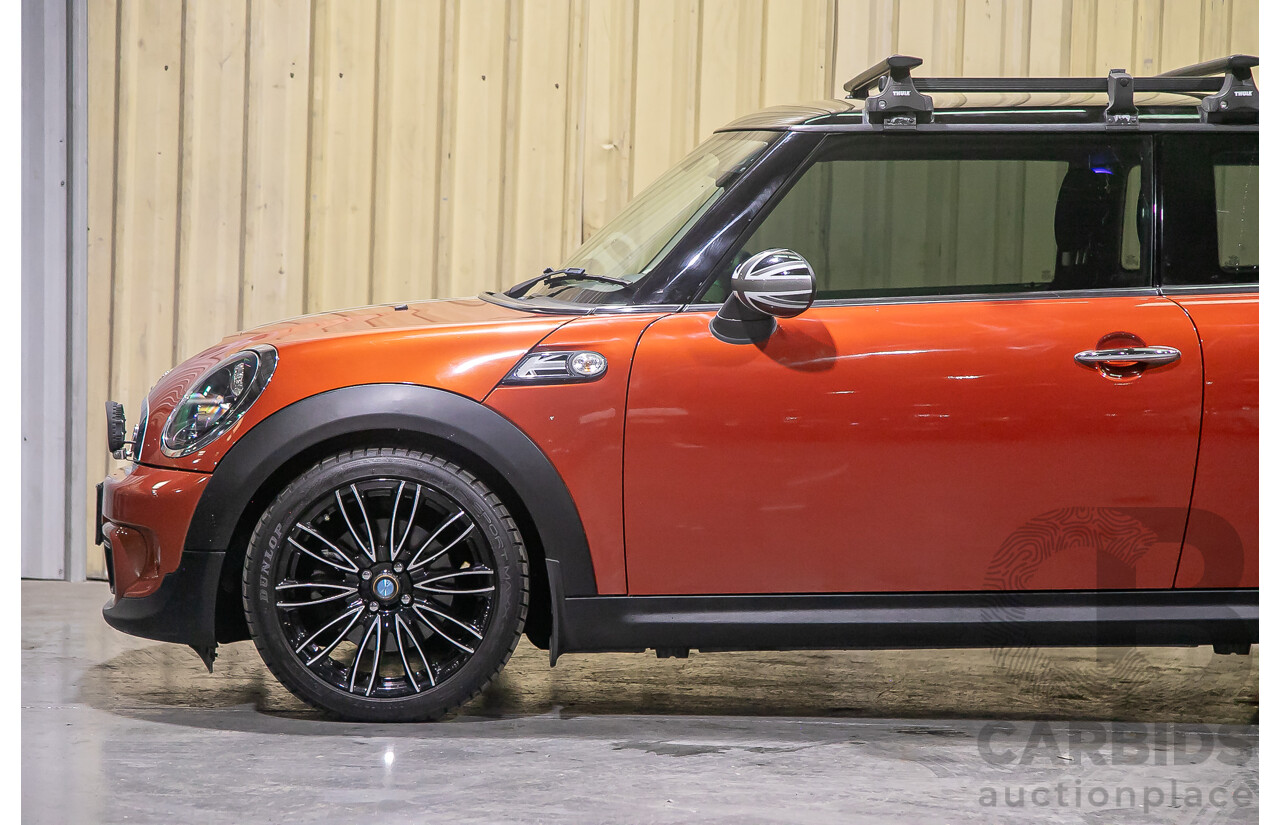 1/2014 Mini Cooper S R56 MY13 2d Hatchback Metallic Orange Turbo 1.6L