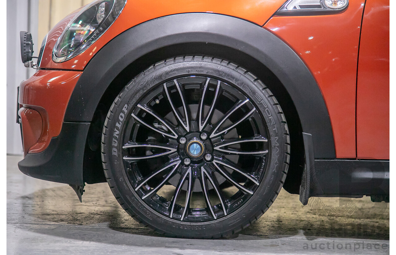 1/2014 Mini Cooper S R56 MY13 2d Hatchback Metallic Orange Turbo 1.6L