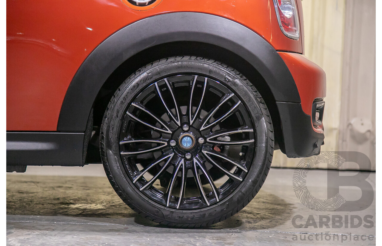 1/2014 Mini Cooper S R56 MY13 2d Hatchback Metallic Orange Turbo 1.6L