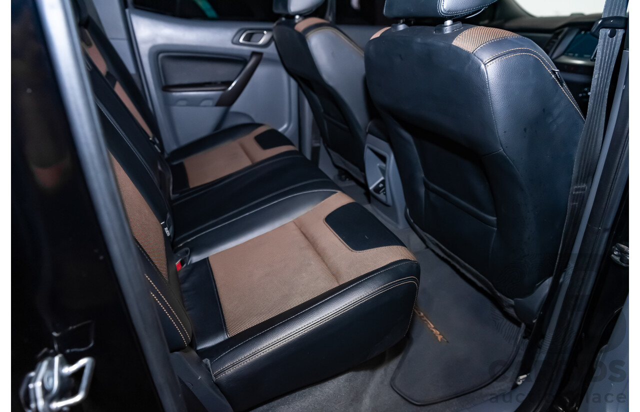 1/2018 Ford Ranger Wildtrak 3.2 (4x4) PX MKII Dual Cab P/Up Black Turbo Diesel 3.2L - Modified