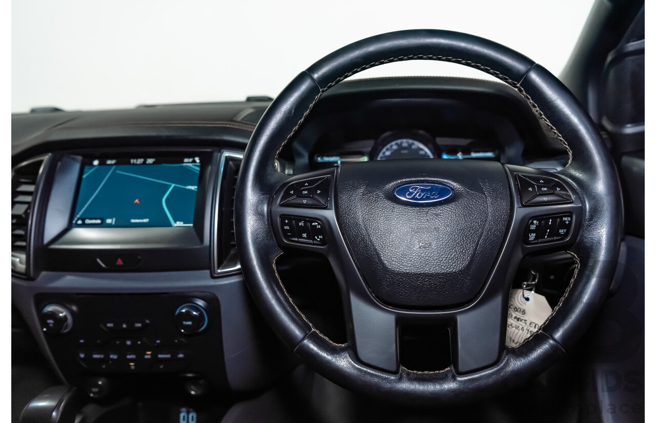 1/2018 Ford Ranger Wildtrak 3.2 (4x4) PX MKII Dual Cab P/Up Black Turbo Diesel 3.2L - Modified