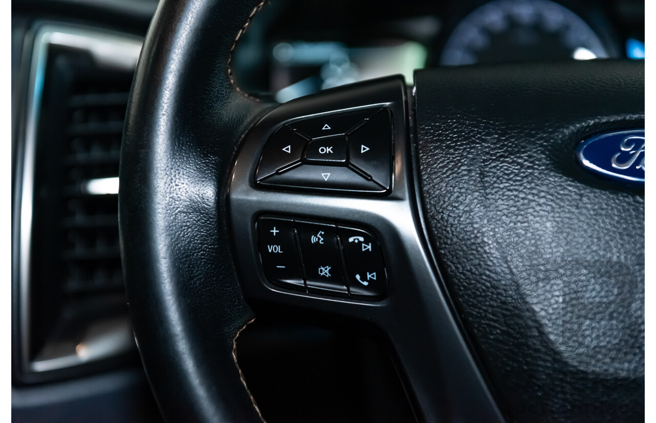 1/2018 Ford Ranger Wildtrak 3.2 (4x4) PX MKII Dual Cab P/Up Black Turbo Diesel 3.2L - Modified